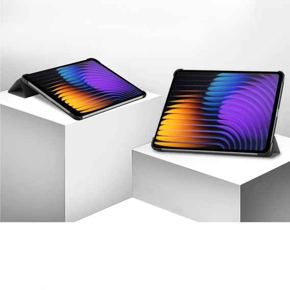 Husă pentru Xiaomi Pad 7 / Xiaomi Pad 7 Pro, Smartcase, gri