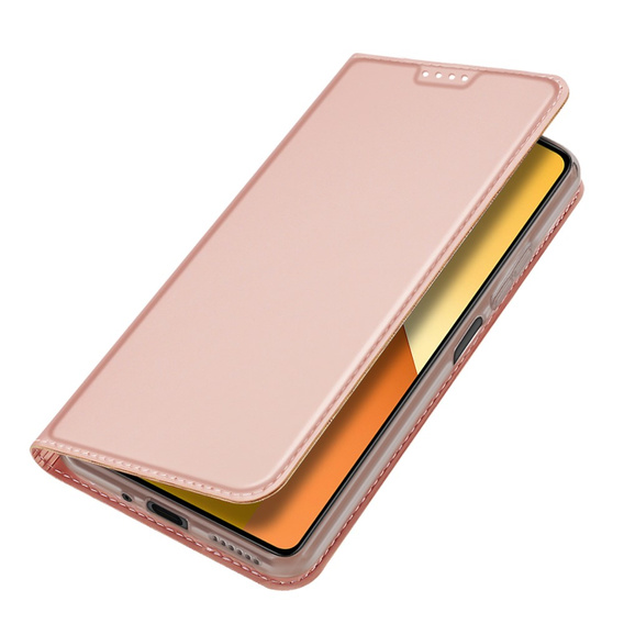 Dux Ducis Huse pentru Xiaomi Redmi Note 13 5G, Skinpro, roz rose gold