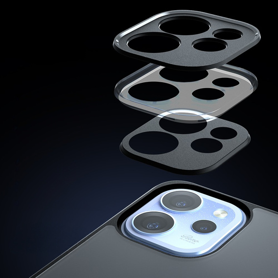 Husă Fusion Hybrid pentru Oppo Reno 15 FS, negru