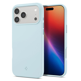 Carcasă Spigen pentru iPhone 17 Pro, Silicone Fit MagSafe, Mute Blue