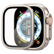 Szkło Hartowane SPIGEN GLAS.TR SLIM PRO do Apple Watch Ultra 49mm, z ramką, titanium / szare