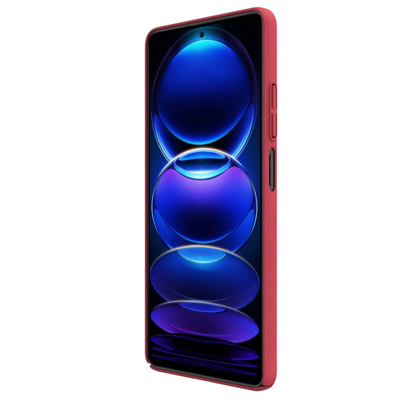 Carcasă NILLKIN pentru Xiaomi Poco X5 Pro 5G, Super Frosted Shield Case, roșu