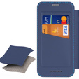 Dux Ducis Huse pentru Samsung Galaxy S25 Edge, Skin X Pro, MagSafe, albastru închis
