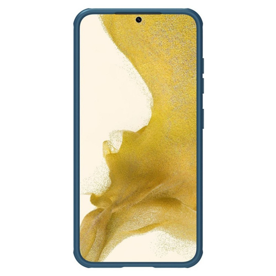 Carcasă NILLKIN pentru Samsung Galaxy S23 Plus, Super Frosted Shield Case, albastru