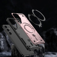 Carcasă pentru Samsung Galaxy S24 FE, Military MagSafe, roz