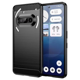 Huse pentru Nothing Phone 3A, Carbon, negru