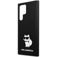 Karl Lagerfeld Silicone Choupette pentru Samsung Galaxy S24 Ultra