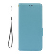 Cu clapetă pentru Xiaomi Redmi Note 12 5G / POCO X5 5G, Wallet Litchi Magnet, albastru