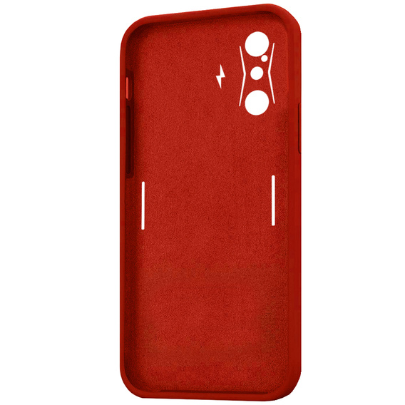 Husa pentru Xiaomi POCO F4 GT, Silicone Lite, roșu