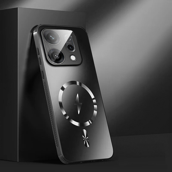 Husă pentru Oppo Reno 14, pentru MagSafe, cu protecție pentru cameră, negru