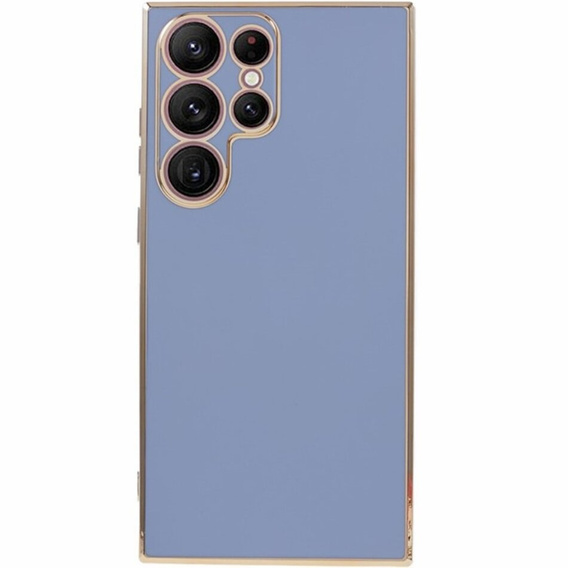 Husă pentru Samsung Galaxy S24 Ultra, Glamour CamShield, albastru