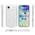 Husă pentru iPhone Air, pentru MagSafe, glitter, transparentă