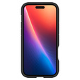 Carcasa Spigen pentru iPhone 16 Plus, Tough Armor Mag MagSafe, negru + 9H Tempered Glass