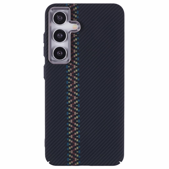 Carcasa pentru Samsung S25+ Plus, Carbon Fiber MagSafe, negru