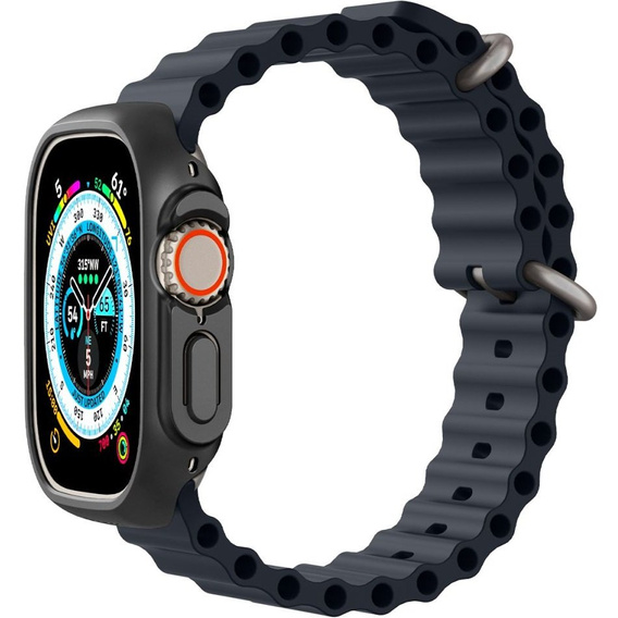 Etui SPIGEN do Apple Watch Ultra 49mm, Thin Fit, Czarne
