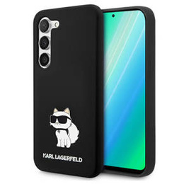 Karl Lagerfeld Huse pentru Samsung Galaxy S23+ Plus, Silicone Choupette, negru