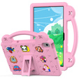 Husă pentru copii pentru Lenovo Tab M10 X505F X605F / Tab P10-X705F/L / Huawei T5 10.1, Cute Patterns, cu suport, roz