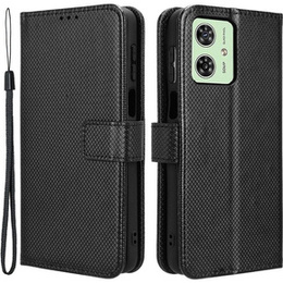 Husă flip pentru Motorola Moto G54 5G, Smart Magnet, negru