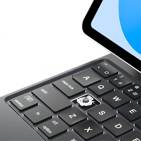 Husă cu tastatură Bluetooth și touchpad pentru iPad 11" 2025 A16 (generația a 11-a) / iPad 10,9" 2022 (generația a 10-a)