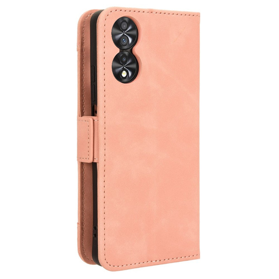 Cu clapetă pentru TCL 40 NxtPaper, Card Slot, roz