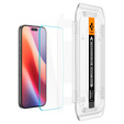 SPIGEN Glas.TR EZ Fit sticlă temperată (2 buc) pentru iPhone 17 Pro Max / 16 Pro Max