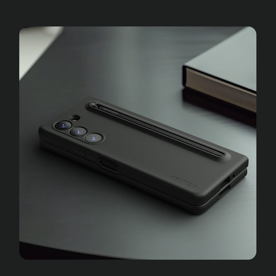 Husă NILLKIN pentru Samsung Galaxy ZFold5 5G, Flex Pure, negru