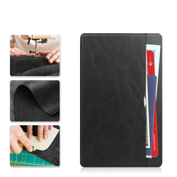 Huse pentru Samsung Galaxy Tab A9, Business Card, negru