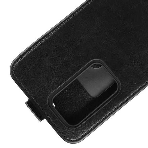 Cu clapetă pentru Huawei P40 Pro, Flip, negru