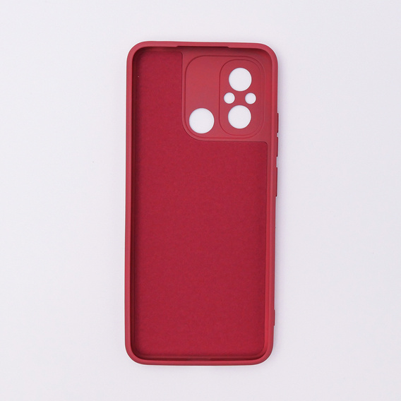 Husa pentru Xiaomi Redmi 12C, Silicone Lite, roșu