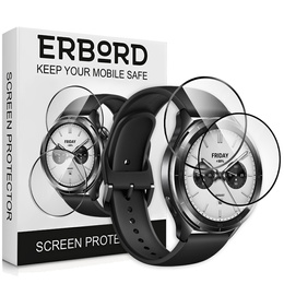 2x ERBORD Hybrid Glass pentru Xiaomi Watch S4