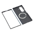 Carcasă din fibră aramidică pentru Samsung Galaxy Z Fold7, pentru MagSafe, negru