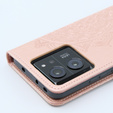 Cu clapetă pentru Xiaomi 13T / 13T Pro, Mandala, roz rose gold
