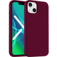 Husa pentru iPhone 14, Silicone Lite, roșu