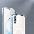 Carcasă de protecție pentru camera foto pentru Samsung Galaxy Note 10+ Plus, CamShield MagSafe, transparent / albastru