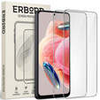 2x sticlă călită pentru Xiaomi Redmi Note 12 4G/5G / POCO X5 5G, ERBORD 9H Hard Glass pe ecran