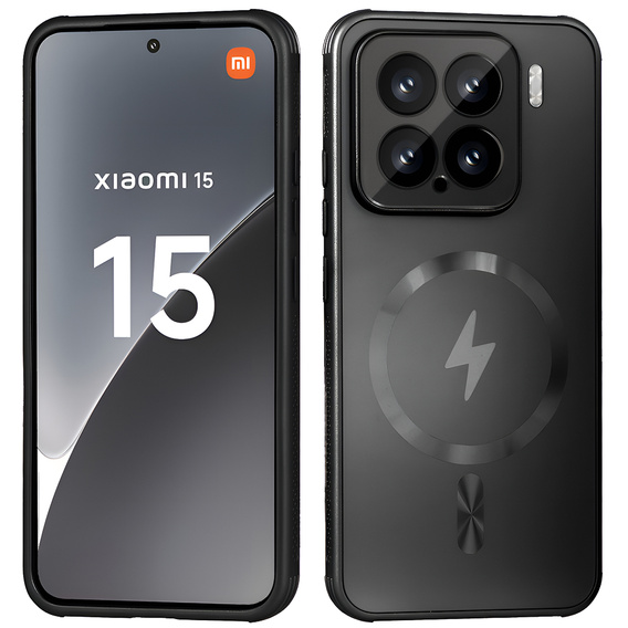 Carcasă pentru Xiaomi 15, MagSafe, negru
