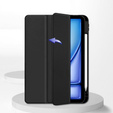 Husă pentru iPad Air 13" 2025/2024 (7/6 gen.), Smartcase Hybrid, cu spațiu pentru stylus, negru