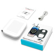 Încărcător wireless inductiv pliabil 3in1 pentru MagSafe pentru iPhone / Apple Watch / Airpods, alb