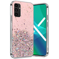 Huse pentru Samsung Galaxy A04S / A13 5G, Glittery, roz