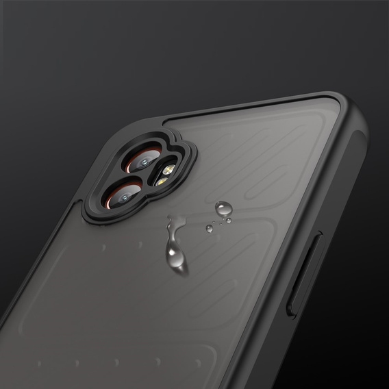 Huse pentru Samsung Galaxy Xcover 7 Pro, Fusion Hybrid, transparent / negru