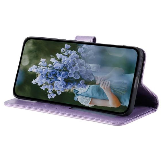 Cu clapetă pentru Realme 12 Pro 5G / 12 Pro+ 5G, Mandala, violet
