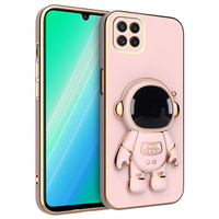 Huse pentru Samsung Galaxy A22 5G, Astronaut, roz rose gold