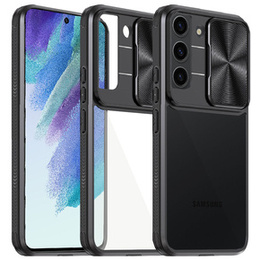 Huse pentru Samsung Galaxy S21 FE, Slide Camera, negru
