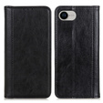 Huse pentru Iphone 16E, Wallet Litchi Leather, negru