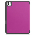 Husă pentru iPad Pro 11" 2024 (5 gen.), Smartcase cu spațiu pentru stylus, violet