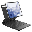 Husă tastatură pentru Samsung Galaxy Tab S10+/S9 FE+ Plus/S9+/ S8+/ S7+/ S7 FE, Dexnor Magnetic Keyboard Touchpad, negru