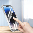 Carcasă pentru iPhone 14 Pro, Shockproof, cu folie, transparentă