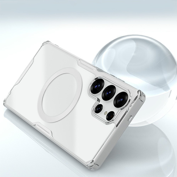 Husa NILLKIN pentru Samsung Galaxy S25 Ultra, Nature TPU, pentru Magsafe, transparentă