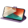 Cu clapetă pentru Xiaomi Redmi Note 13 5G, Mandala, violet