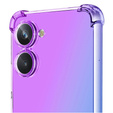 Husa pentru Realme 10 4G, Gradient Dropproof, Violet / albastru